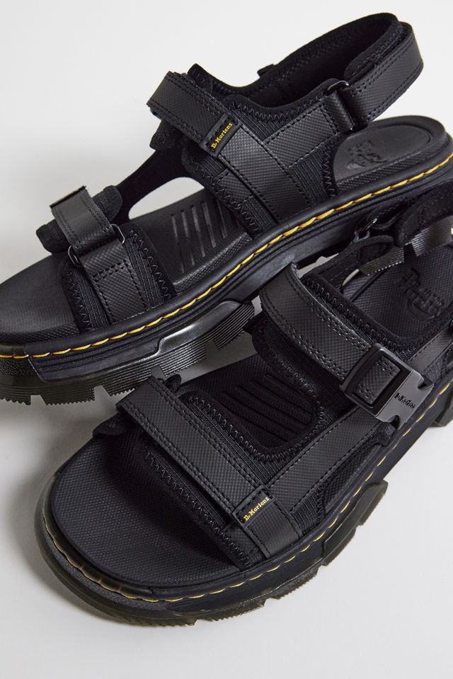 Dr. Martens Forster Black Sandals | Urban Outfitters UK
