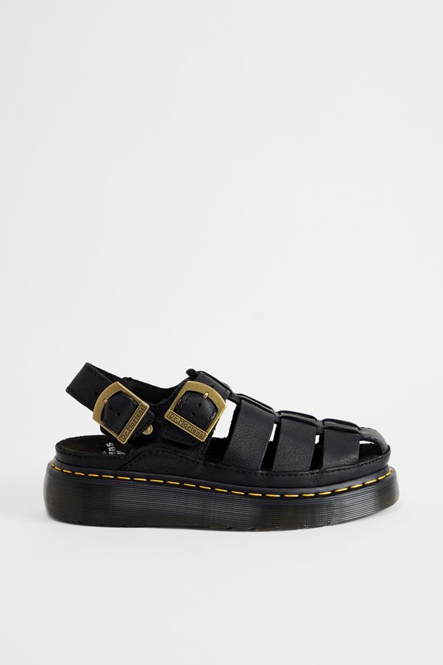 Dr. Martens Black Wrenlie Fisherman Sandals #2