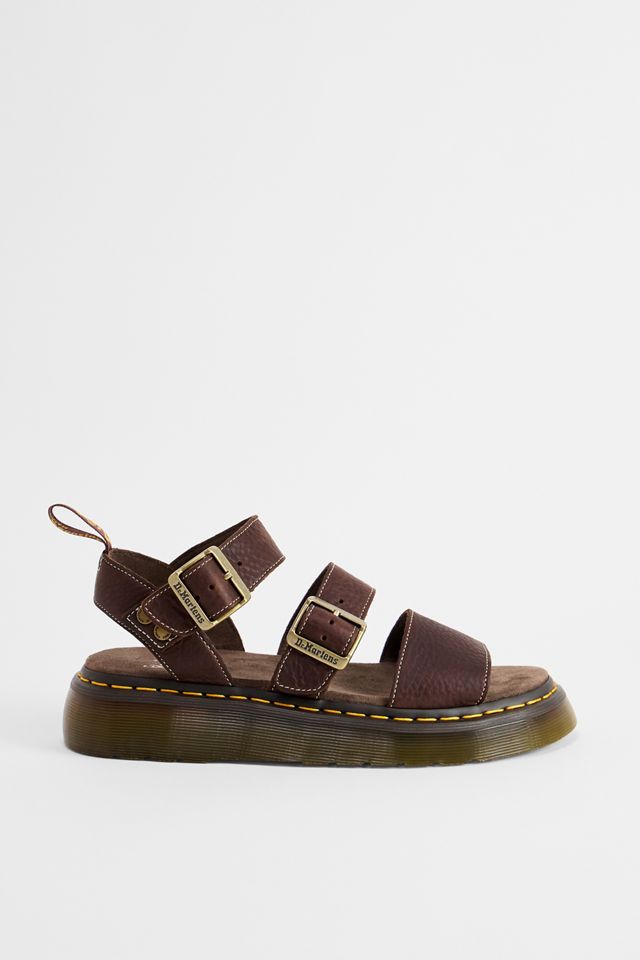 Sandali Quad Gryphon Dr. Martens Marrone #2
