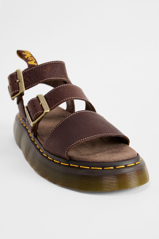 Sandali Quad Gryphon Dr. Martens Marrone #3