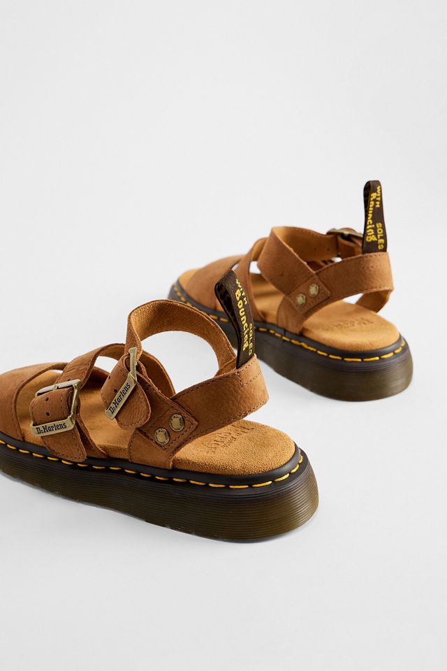 Dr. Martens Burnt Tan Gryphon Sandals #3