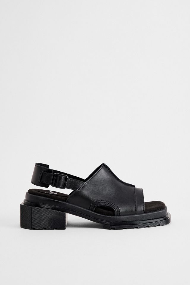 Dr. Martens Black Maybole Leather Sandals #1