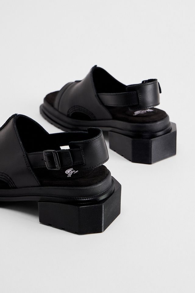 Dr. Martens Black Maybole Leather Sandals #4