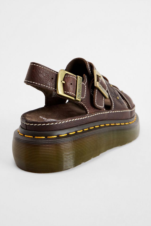 Sandalias Fisherman con Flores Wrenlie Marrones de Dr. Martens #4