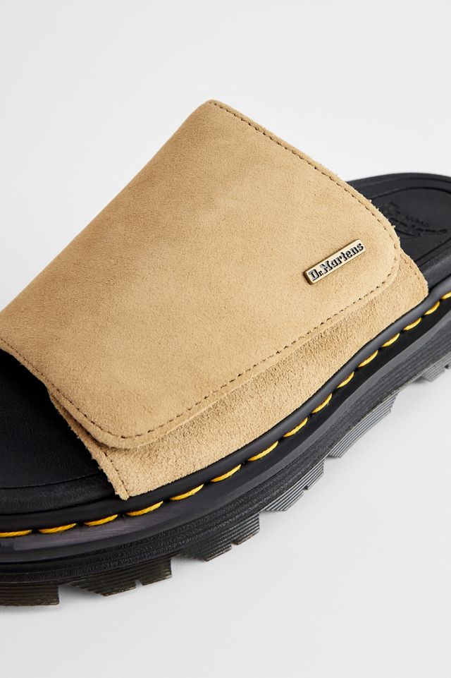 Sandales à plateforme en daim Zebzag tan Dr. Martens #3