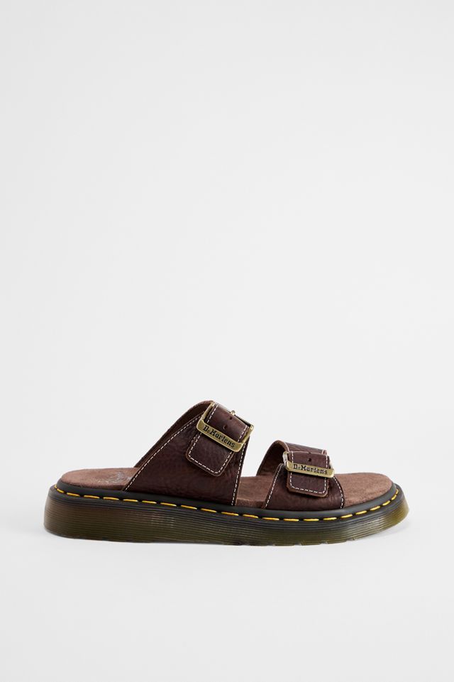 Dr. Martens Braune Josef Slide-Sandalen #2