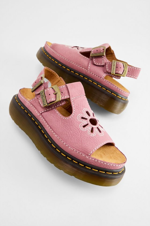 Dr. Martens Pink Dunnet Flower Sandals #1