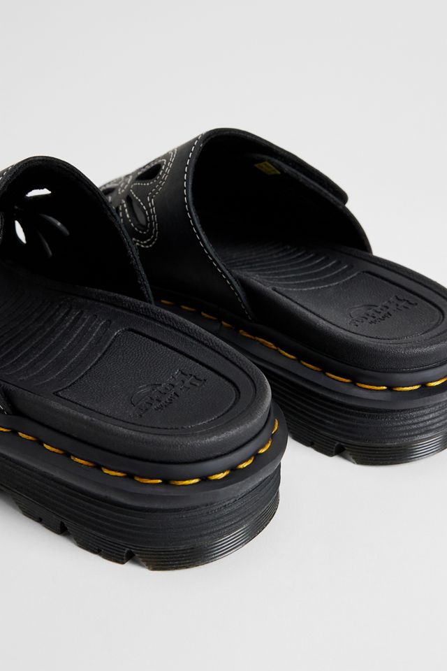 Sandales noires Zebzag Flower Dr. Martens #4