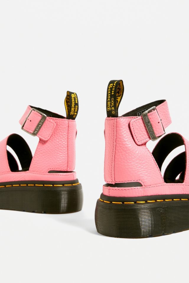 Dr martens clarissa ii quad sandals 2024 in bright pink