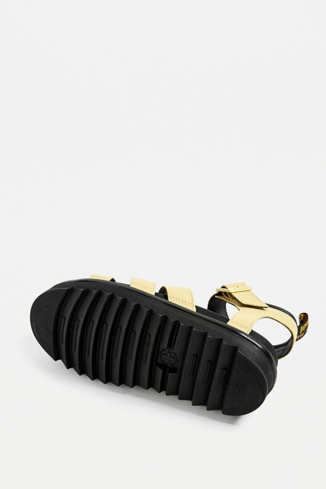 Dr. Martens Blair Yellow Sandals #4