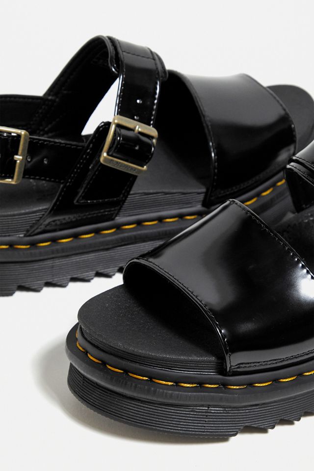 Vegan Dr Martens Voss Patent Sandals Voss Dott Martens Vegan Voss