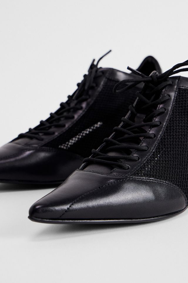 Vagabond Black Lykke Mesh Ankle Shoes #3