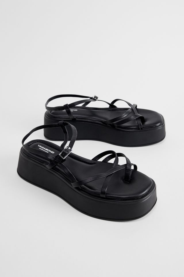 Vagabond Black Courtney Strappy Sandals #1