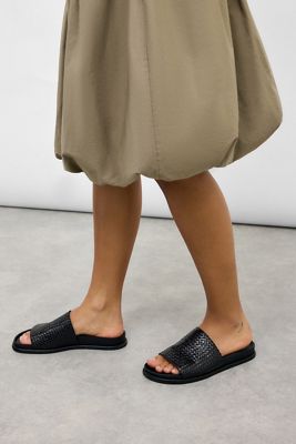 Vagabond Black Effie Woven Sandals