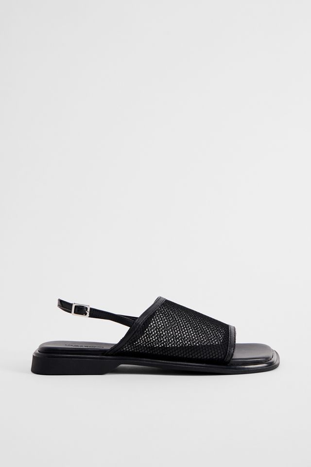 Vagabond Black Izzy Mesh Sandals #2