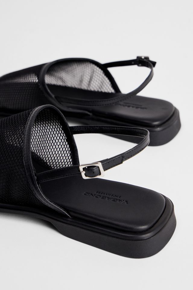 Vagabond Black Izzy Mesh Sandals #3