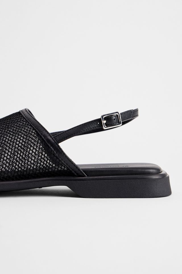 Vagabond Black Izzy Mesh Sandals #4