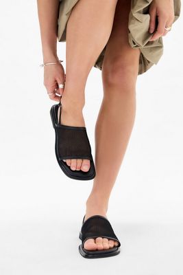 Vagabond Black Izzy Mesh Sandals