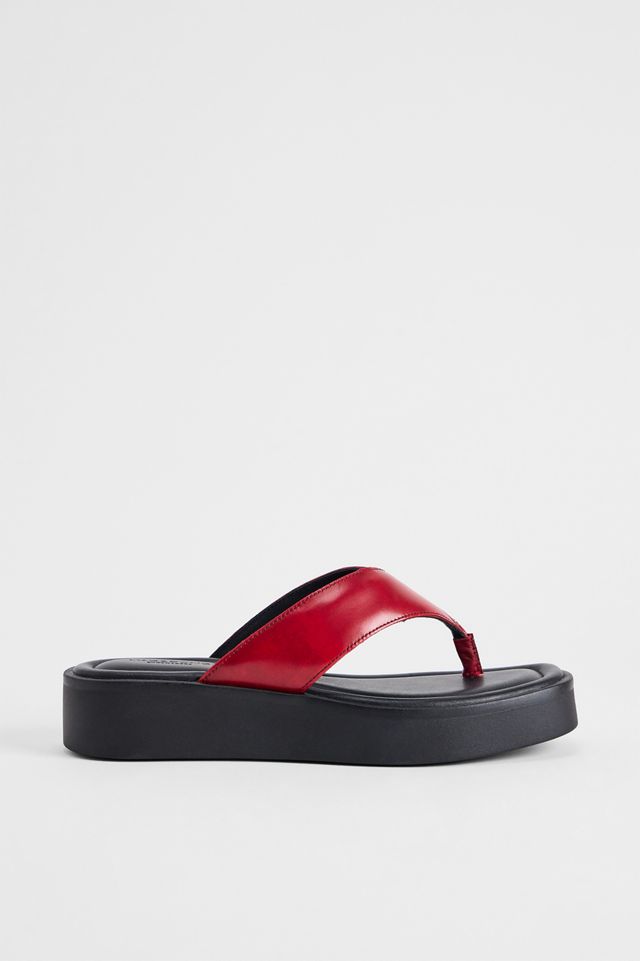 Vagabond Danya Red Flip Flops #3