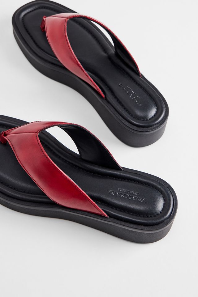 Vagabond Danya Red Flip Flops #4