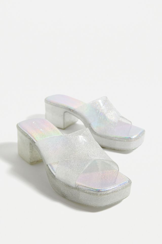 Jeffrey Campbell Sandali platform Glitter Bubblegum  #1