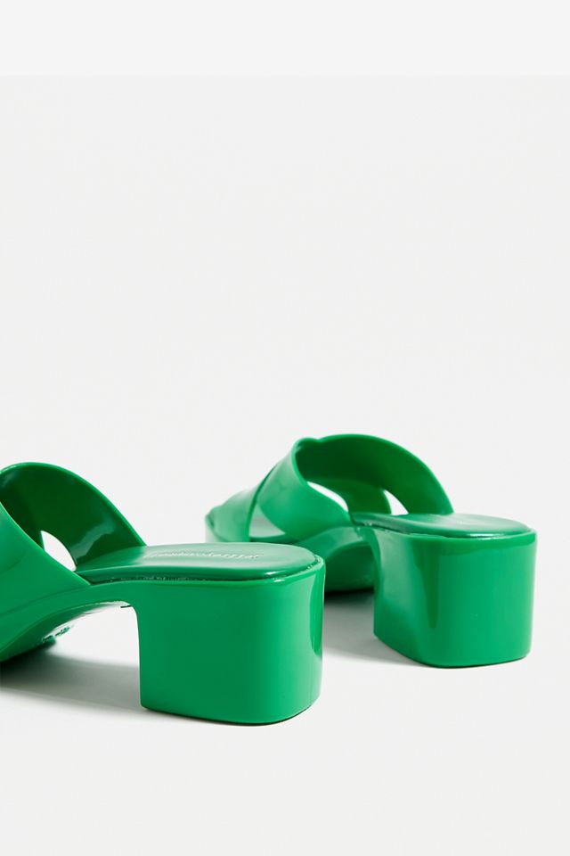 Jeffrey Campbell Sandali con plateau verde bubblegum  #3