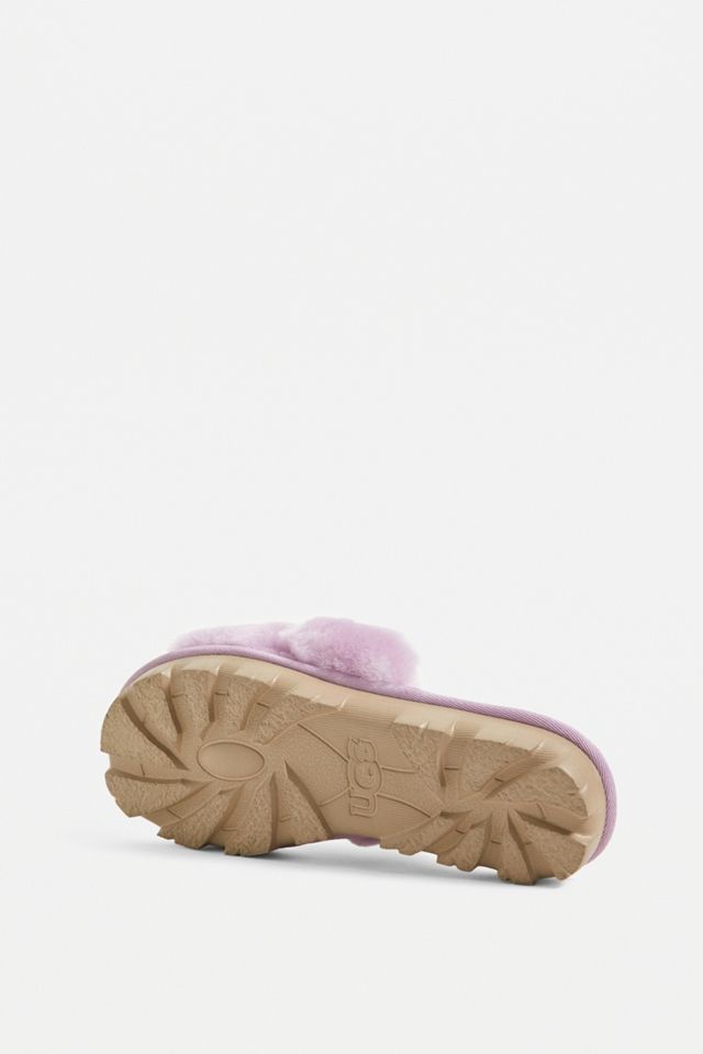 UGG Fuzzette Lilac Slipper Sliders #4