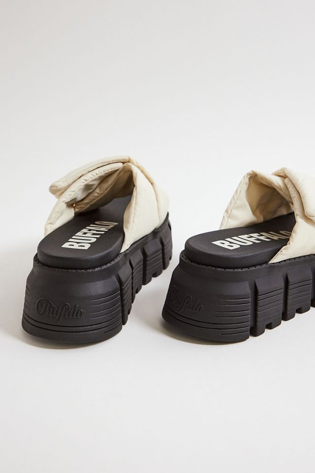 Buffalo☆Ava Velcross flat sandals in beige サンダル【UK発】 Buffalo Ava Velcross flat sandals in beige | ASOS