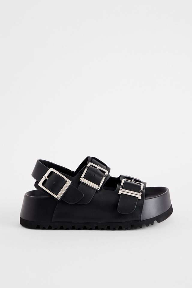 Buffalo Schwarze Jane Athena Sandalen #2