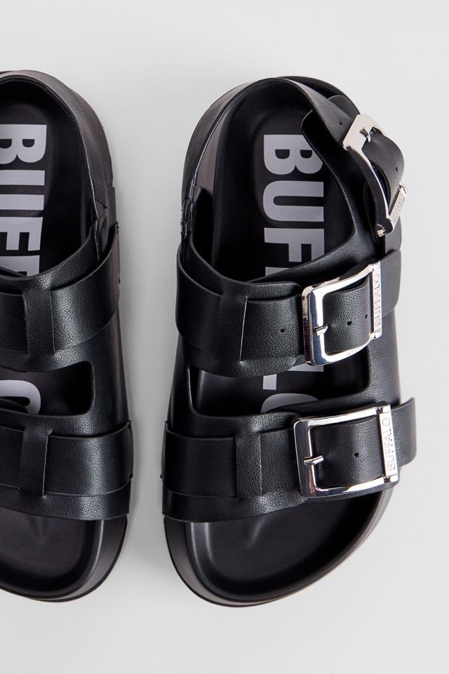 Buffalo Schwarze Jane Athena Sandalen #3