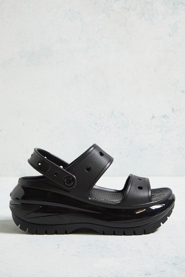 Crocs Black Mega Crush Sandals #2