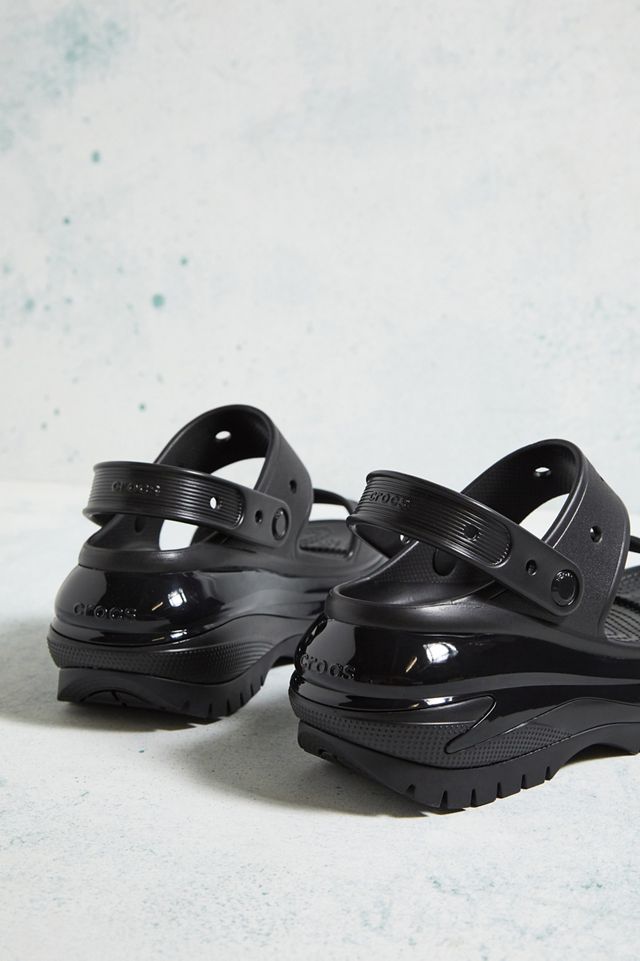 Crocs Black Mega Crush Sandals #3