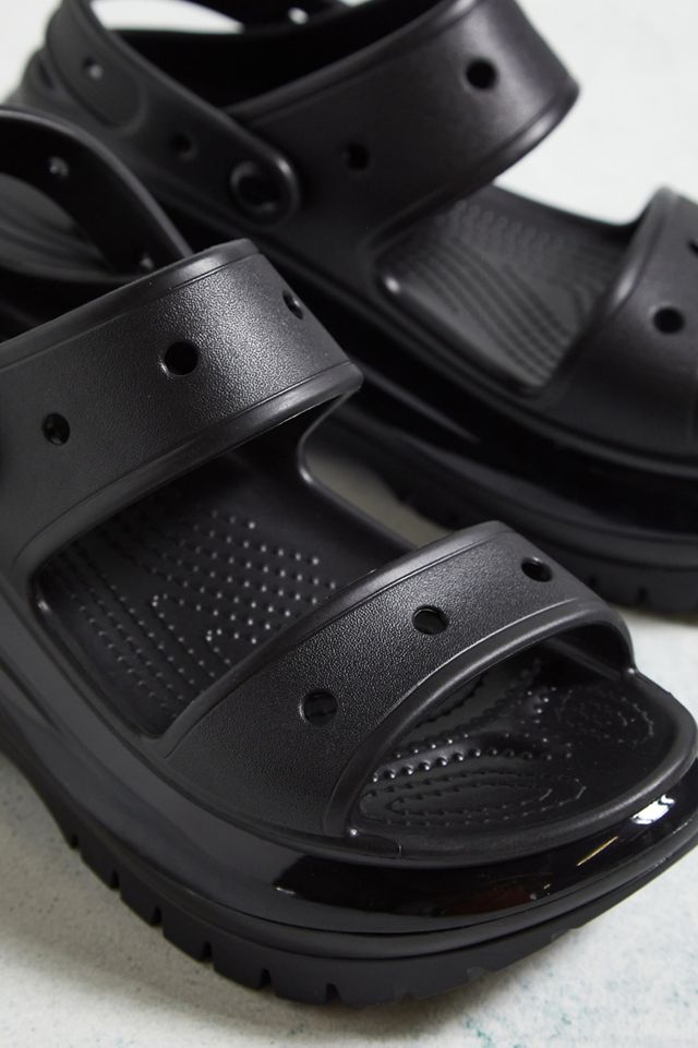 Crocs Black Mega Crush Sandals #4