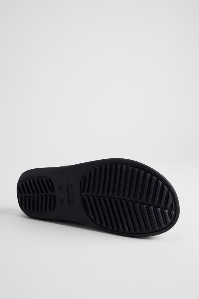 Crocs Black Getaway Platform Flip Flops #4