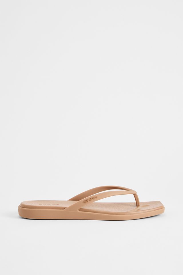 Crocs Braune Miami Flip Flops #3