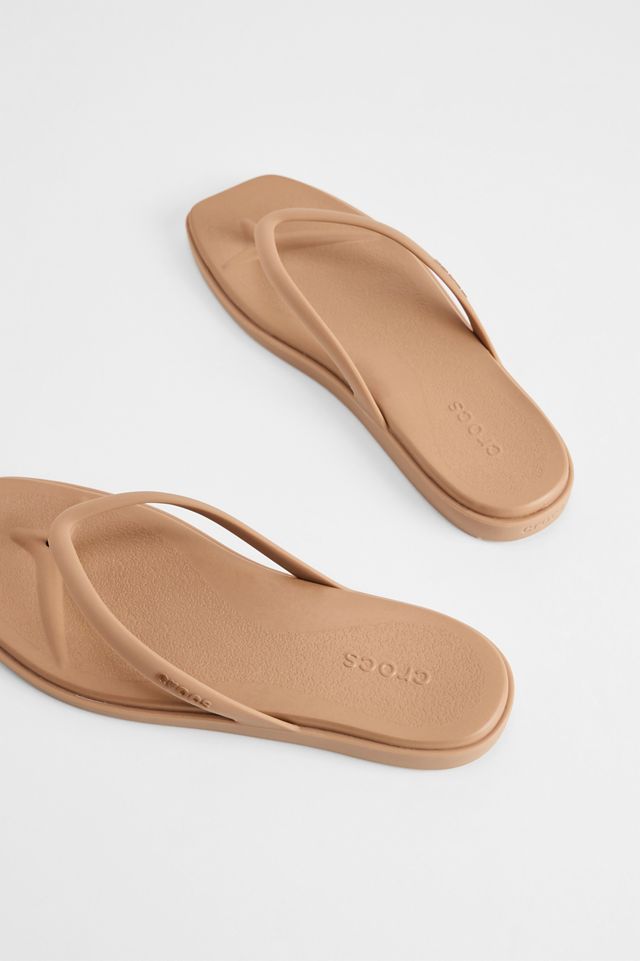 Crocs Braune Miami Flip Flops #4