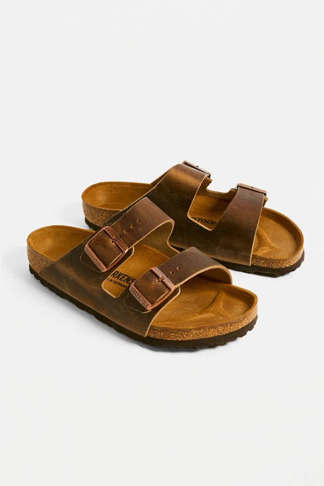 Birkenstock Arizona Brown Leather Sandals #1