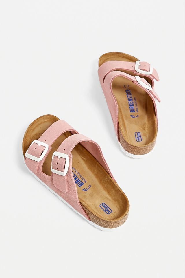 Pink suede arizona discount birkenstocks