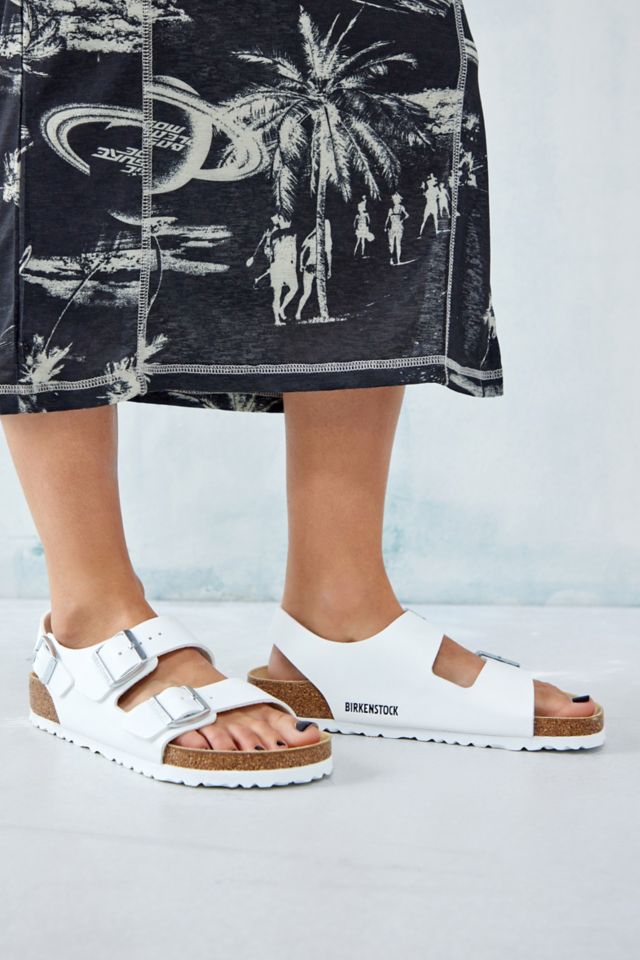 Birkenstock cheap milano white