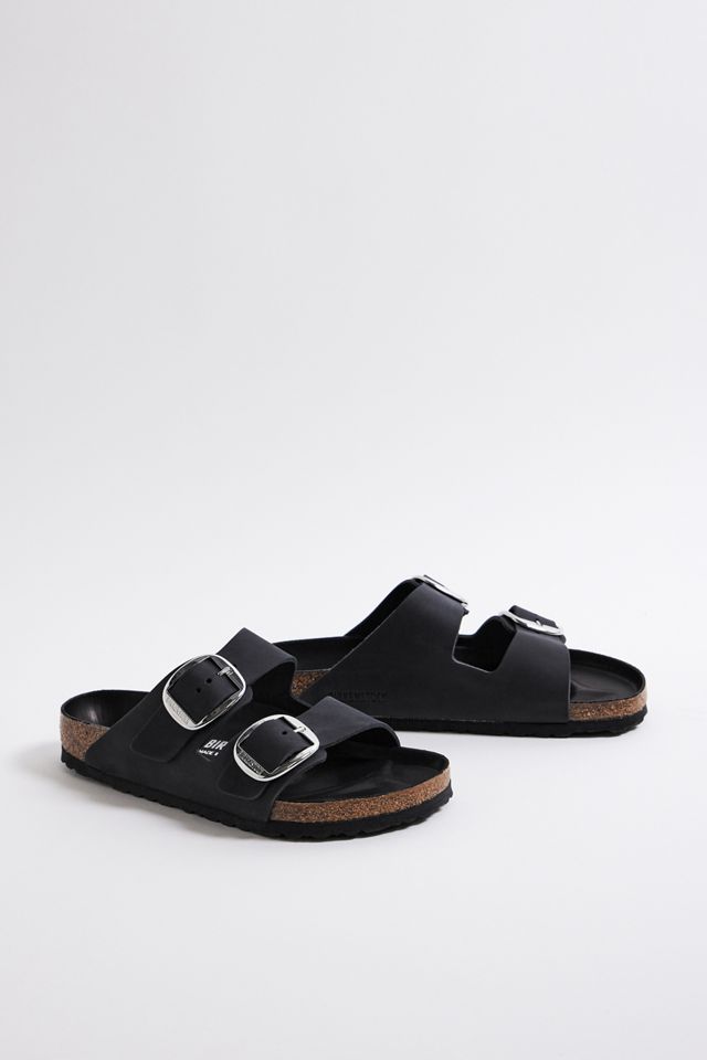 Birkenstock Black Big Buckle Arizona Sandals #1