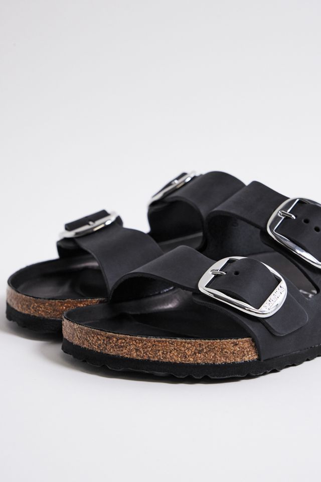Birkenstock Black Big Buckle Arizona Sandals #2