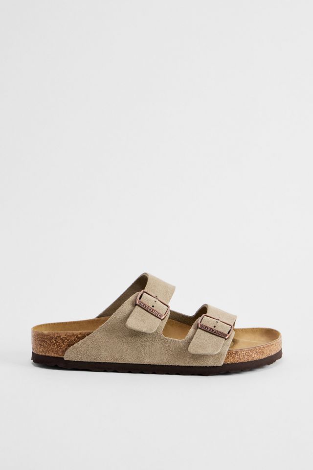 Birkenstock Taupe Arizona Suede Sandals #2