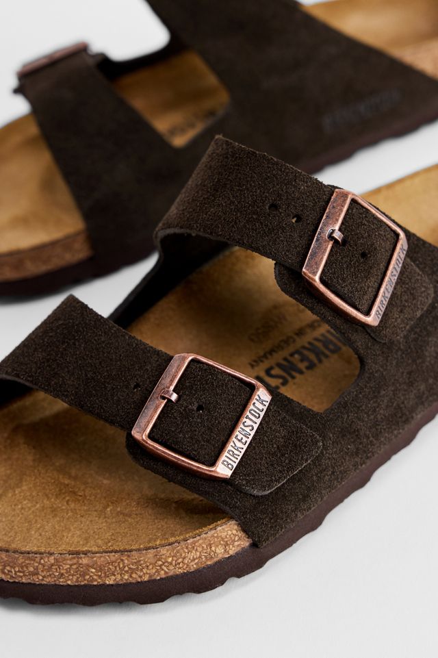 Birkenstock Mocca Arizona Suede Sandals #3