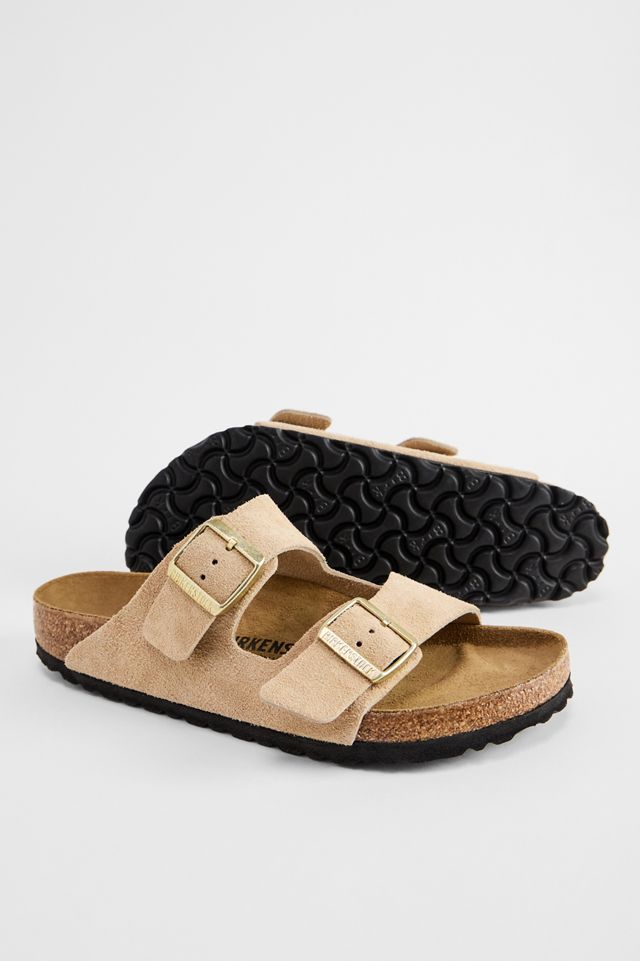 Birkenstock Sand Arizona Suede Sandals #1