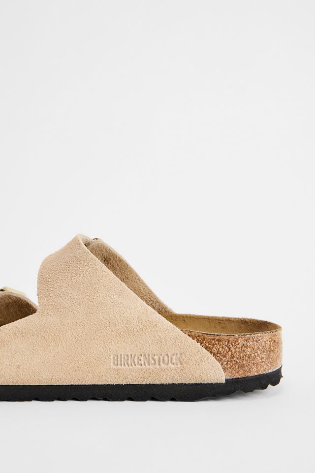 Birkenstock Sand Arizona Suede Sandals #4