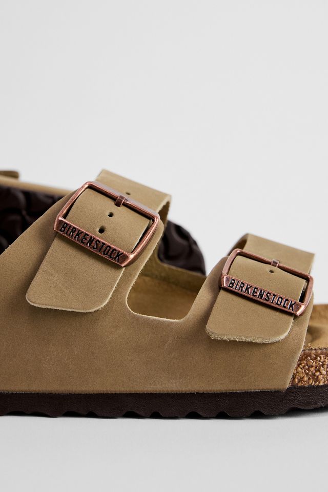 Birkenstock Tabakbraun Arizona Sandalen aus geöltem Leder #3