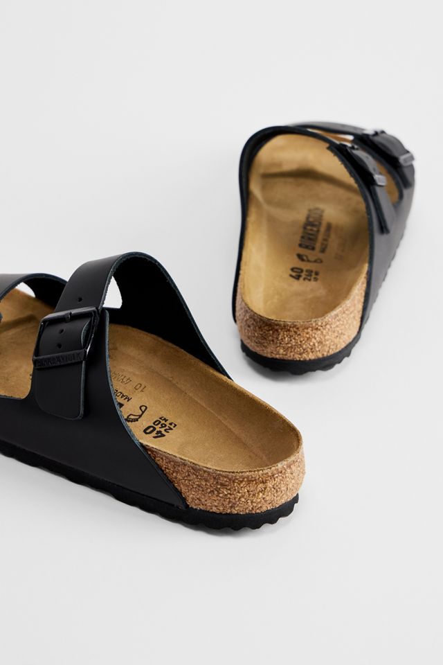 Birkenstock Schwarze Arizona Leder Sandalen #4
