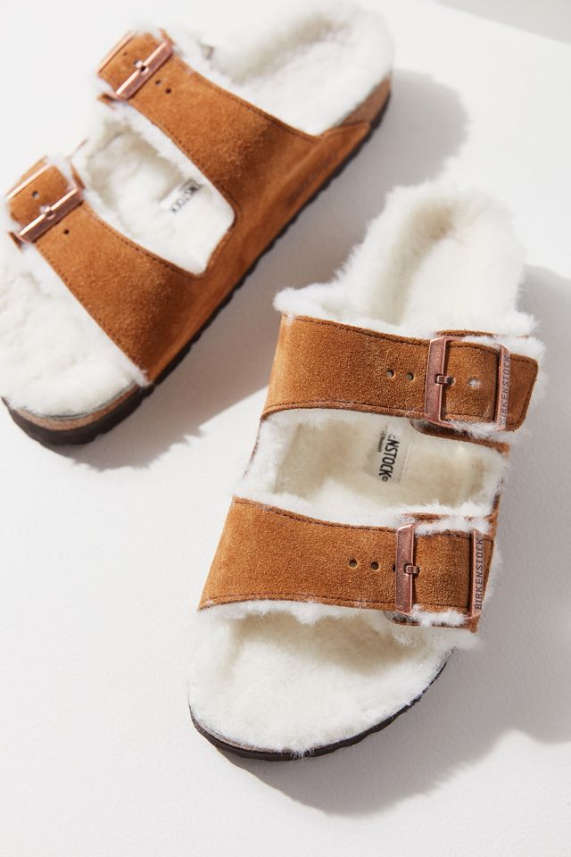 Birkenstock Arizona Shearling Sandals #4