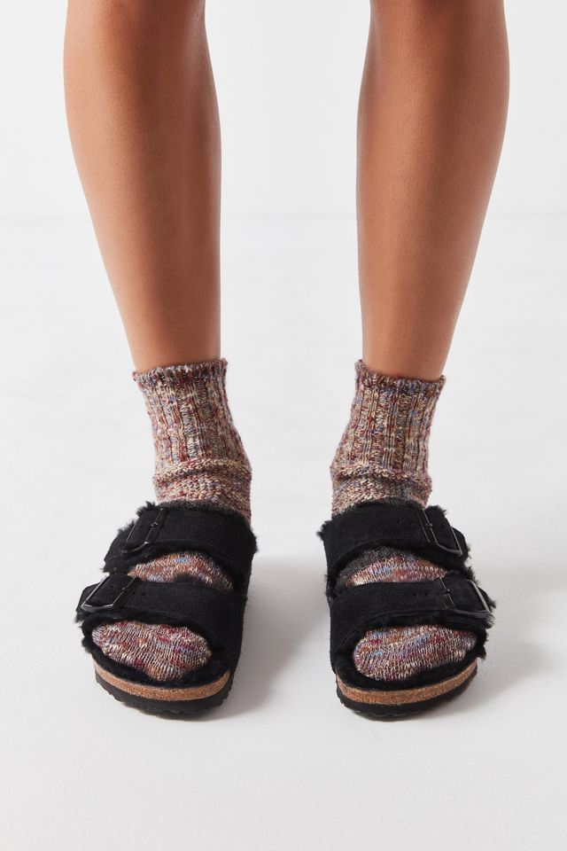 Birkenstock Arizona Shearling Sandals #4