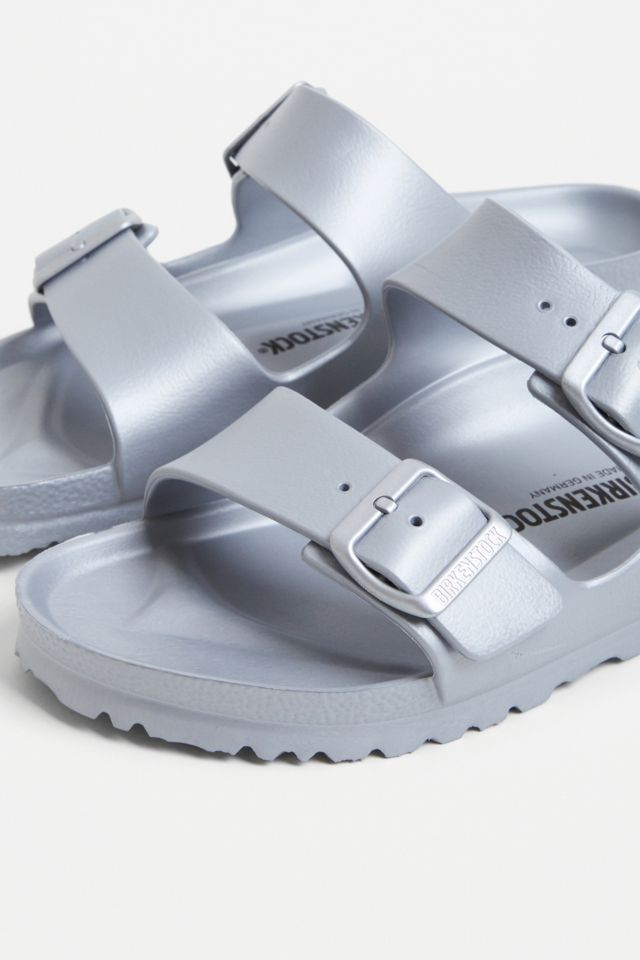 Silver on sale birkenstock eva